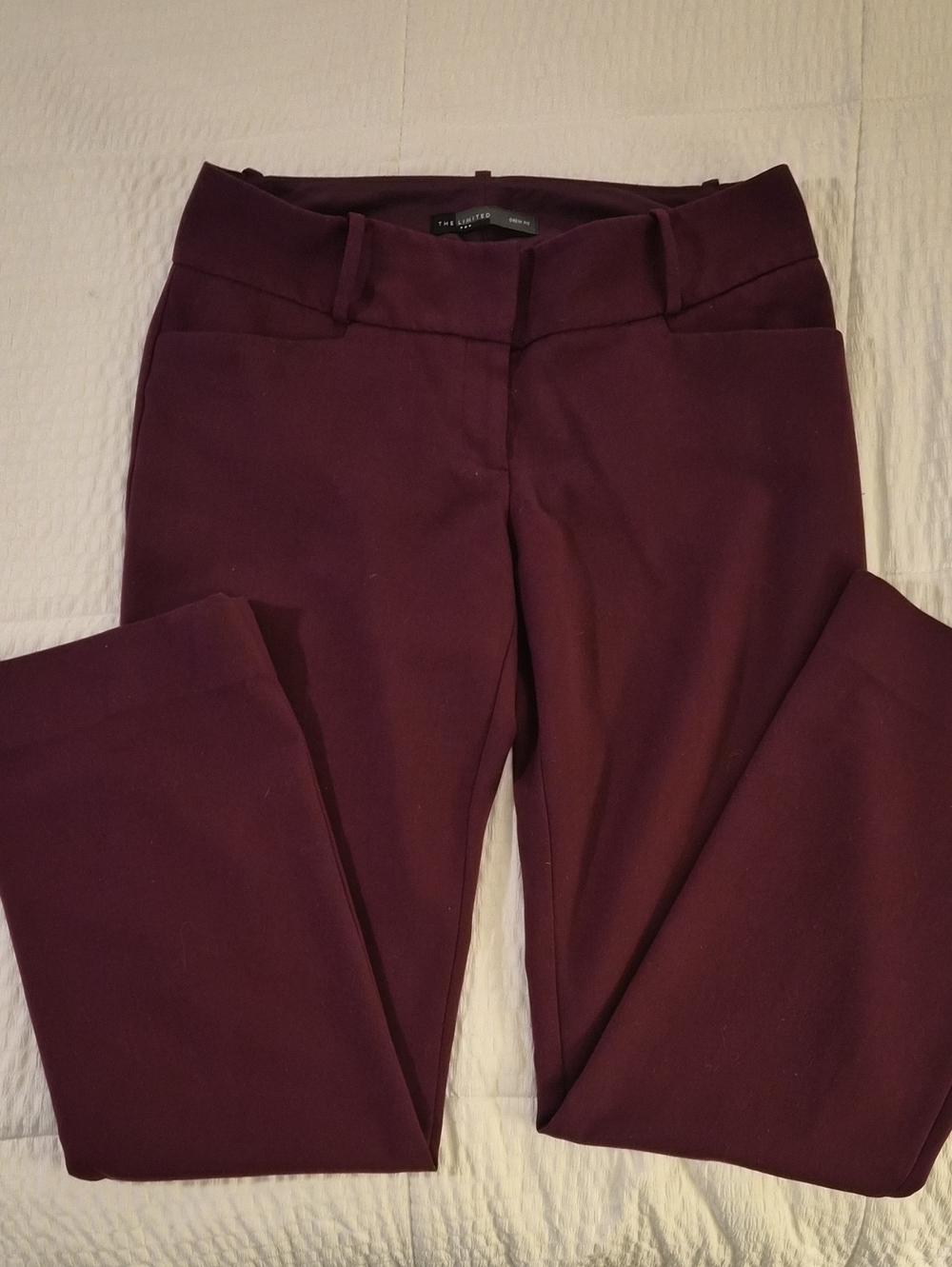 The Limited Deep Plum Drew Pants sz 6